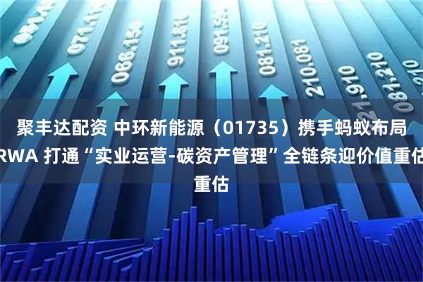 聚丰达配资 中环新能源（01735）携手蚂蚁布局RWA 打通“实业运营-碳资产管理”全链条迎价值重估